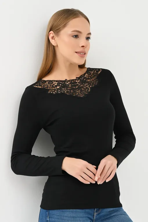 Лонгсливы Madiva LALLI M/L 15 nero