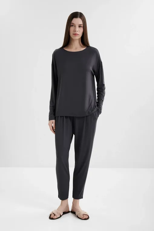 Лонгсливы Mey 1210017 515 thunder grey