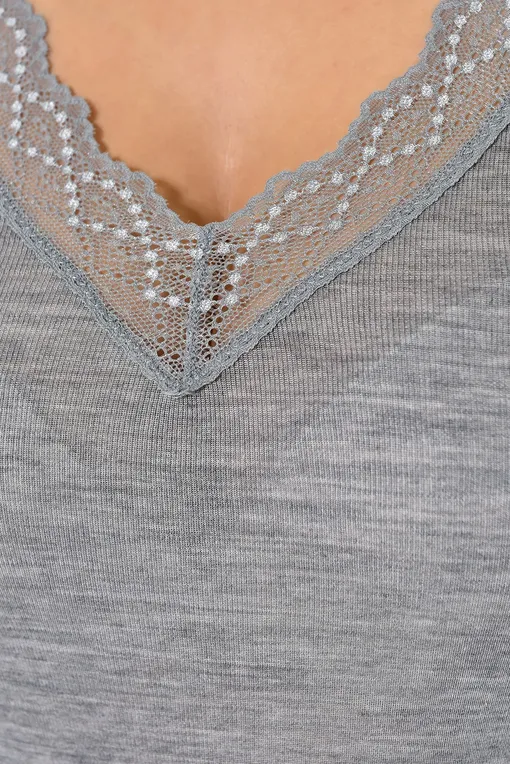 Джемперы Mey 66003 466 mid grey melange