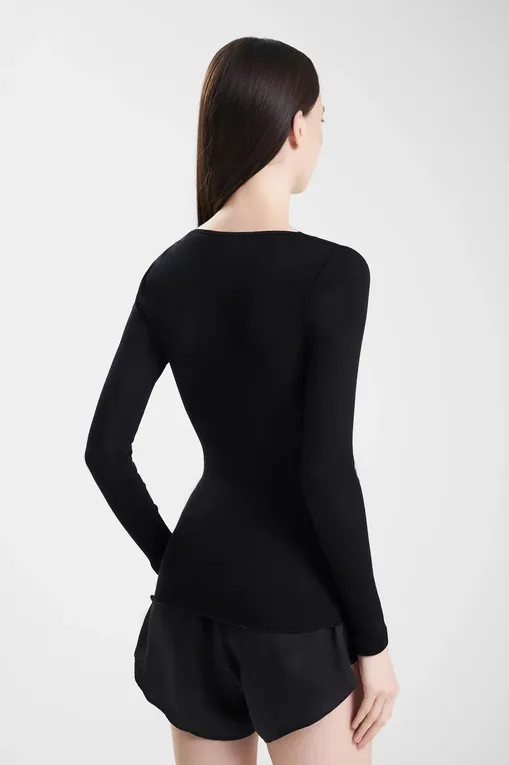 Лонгсливы NINA VON C 29470846 200 black