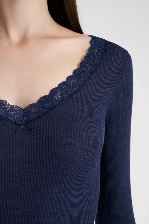 Лонгсливы NINA VON C 29470846 742 nightblue