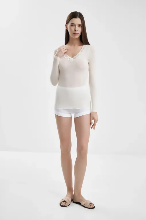 Лонгсливы NINA VON C 29470846 510 champagne