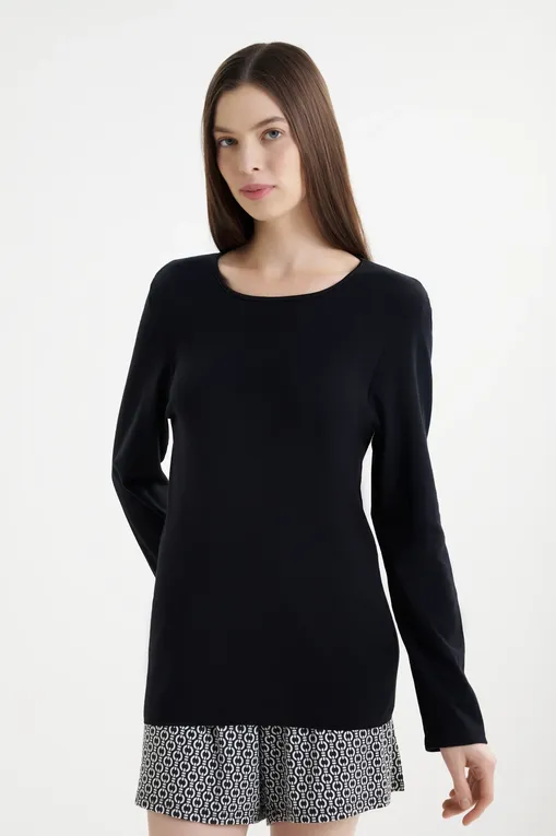 Лонгсливы NINA VON C 70471111 200 black