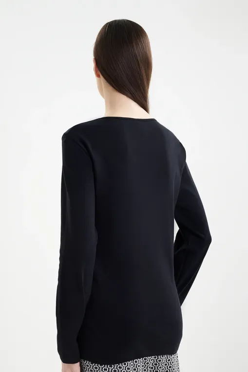 Лонгсливы NINA VON C 70471111 200 black