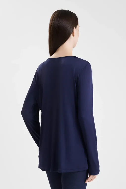 Лонгсливы NINA VON C 897470976 742 nightblue