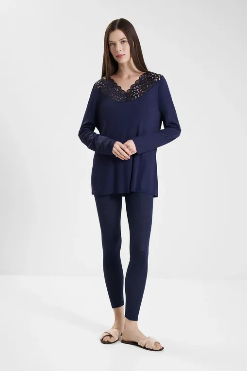 Лонгсливы NINA VON C 897470976 742 nightblue