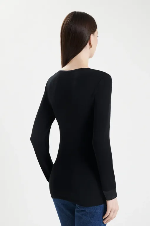 Лонгсливы Oscalito 4258 20 nero