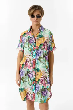 Petit Pas 101198 flower print