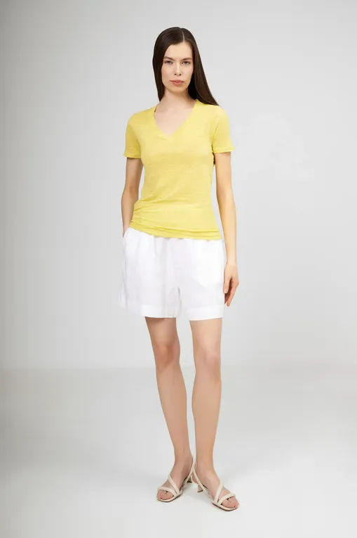 Шорты 120% Lino 32ALIW29BR-000F753-0-00 000050 WHITE