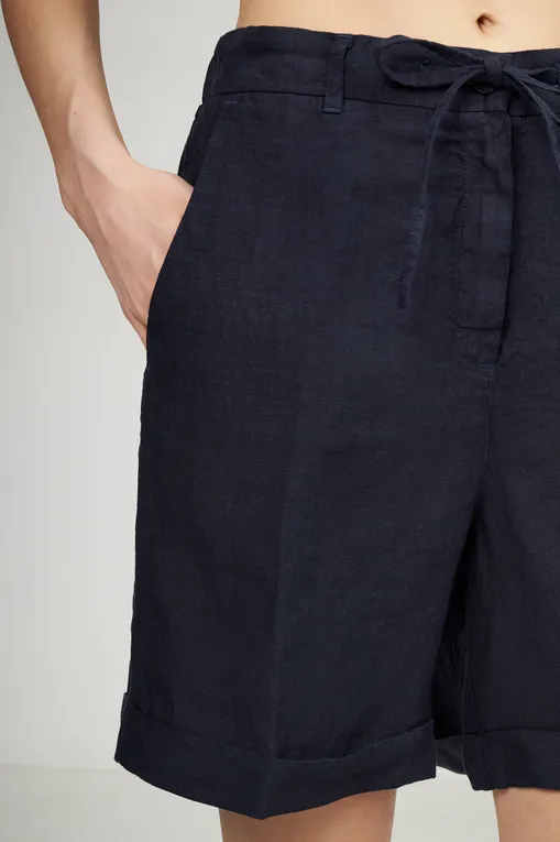 Шорты 120% Lino 32ALIW29PZ-000F753-0-00 000028 NIGHT BLU