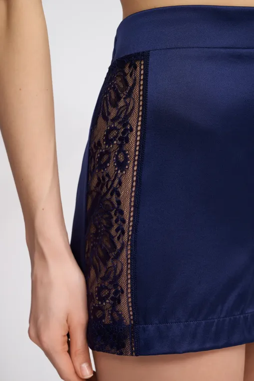 Шорты домашние AUBADE 2S61 EVENING BLUE