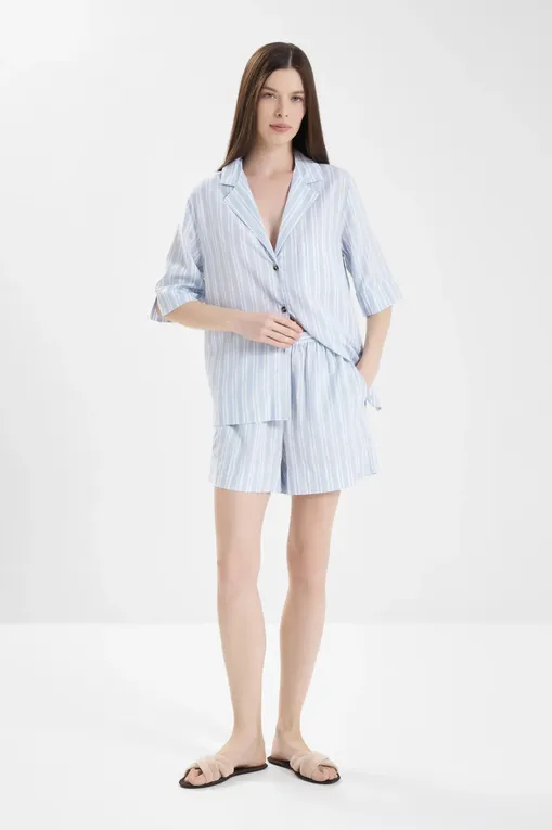 Шорты домашние Chantelle C19IE5 A62 Jacquard blue