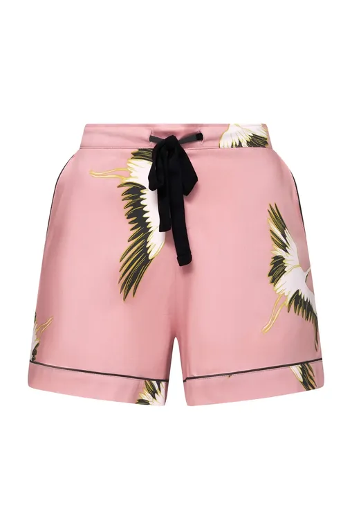 Шорты домашние CYBERJAMMIES 5043 PINK CRANE BIRD PRINT