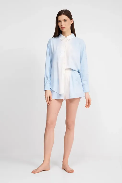 Шорты LES NEOBOURGEOISES LIV azur