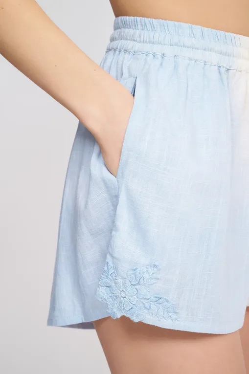 Шорты LES NEOBOURGEOISES LIV azur