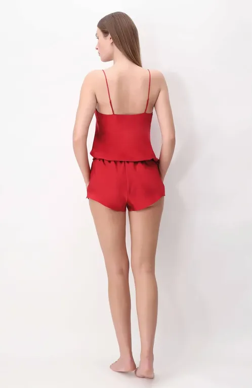 Шорты домашние Luna di Seta VLST08006 9508 SCARLET