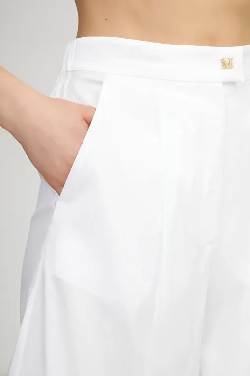Шорты Max Mara SULTANO 2516141019 007 OPTICAL WHITE