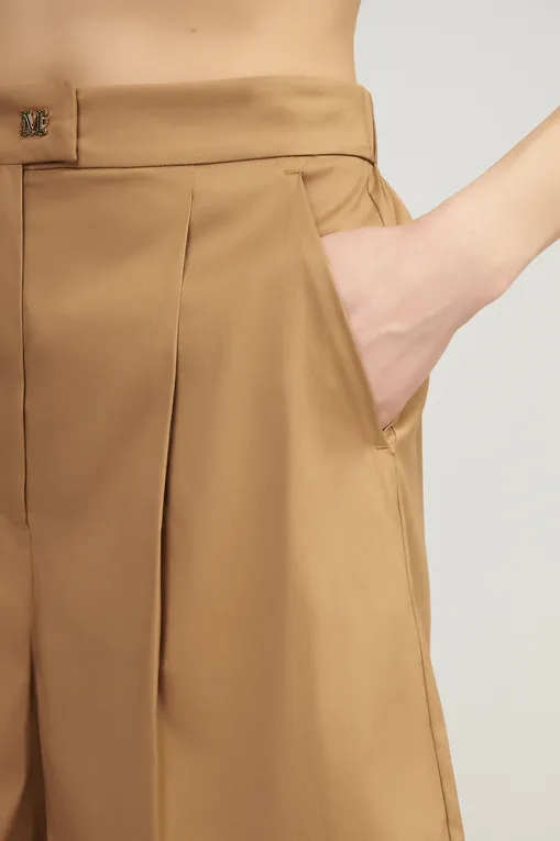 Шорты Max Mara SULTANO 2516141019 002 HAZELNUT BROWN
