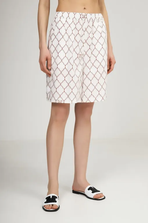 Шорты Max Mara ULULATO 2516141029 003 OPTICAL WHITE