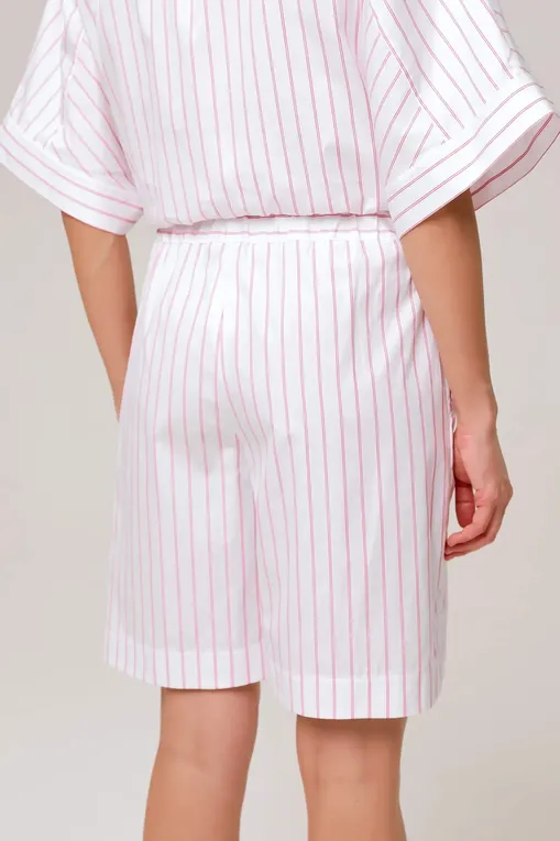 Шорты домашние Max Mara VEZZO 23314101 003 OPTICAL WHITE