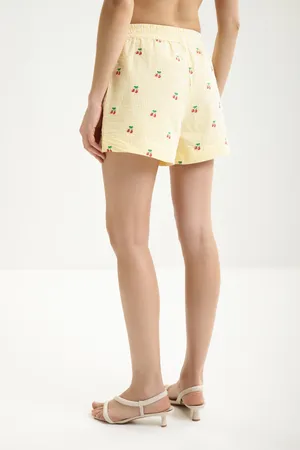 Mc2 Saint Barth MEAVE_PL SEERSUCKER STRIPES CHERRY 92 EMB