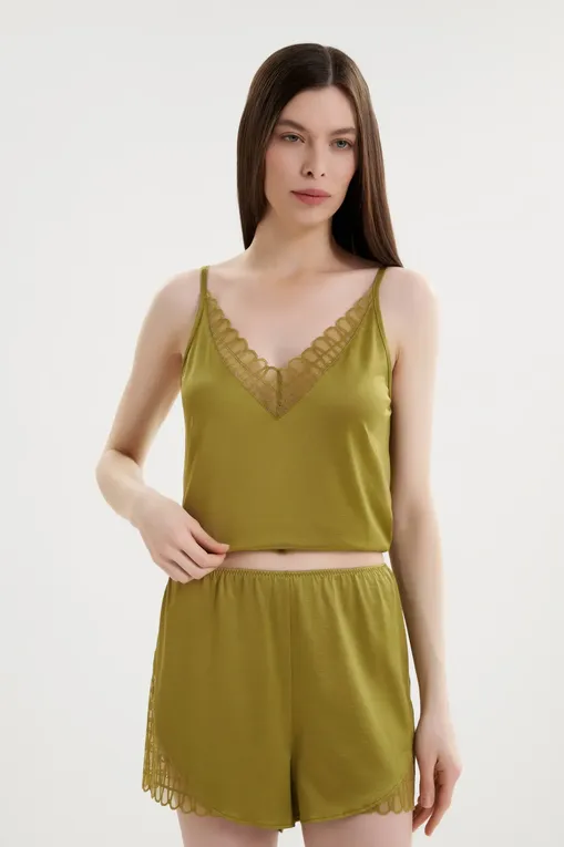 Шорты домашние Mey 1120030 1785 golden fern