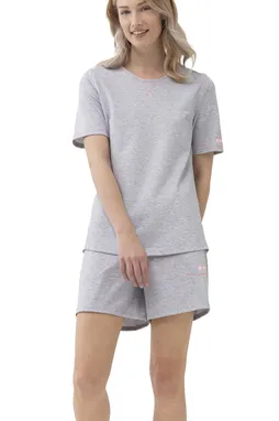 Mey 16873 437 stone grey melange