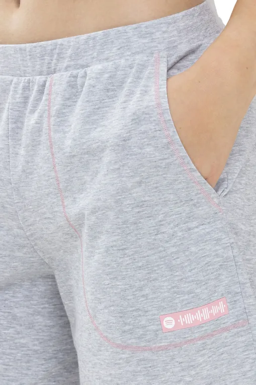 Шорты домашние Mey 16873 437 stone grey melange