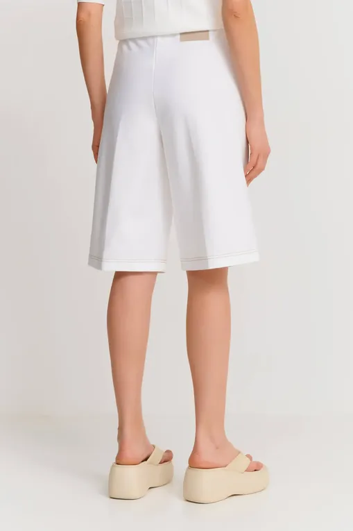 Шорты MM by MaxMara TEXAS 251678102 001 OPTICAL WHITE