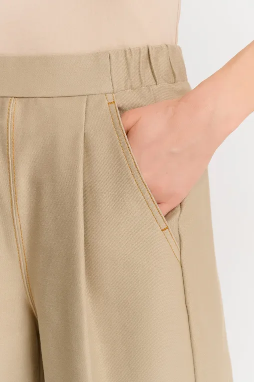 Шорты MM by MaxMara TEXAS 251678102 002 SAND