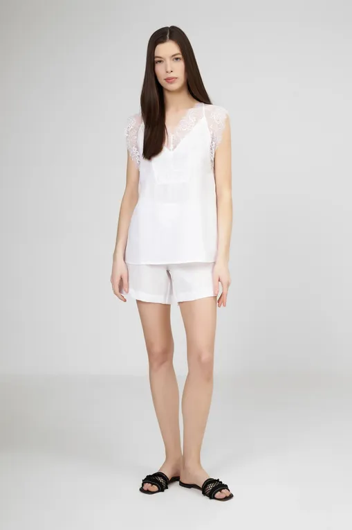 Шорты домашние Oscalito 7537L 010 WHITE