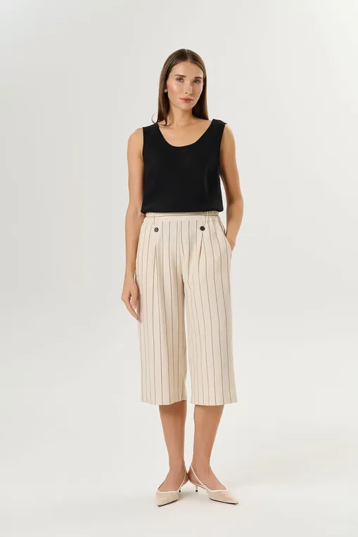 Шорты Petit Pas 101126 cream with stripe