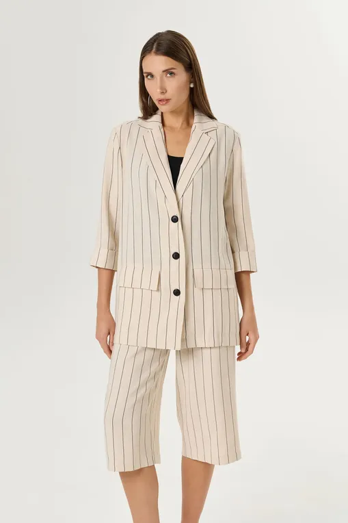 Шорты Petit Pas 101126 cream with stripe