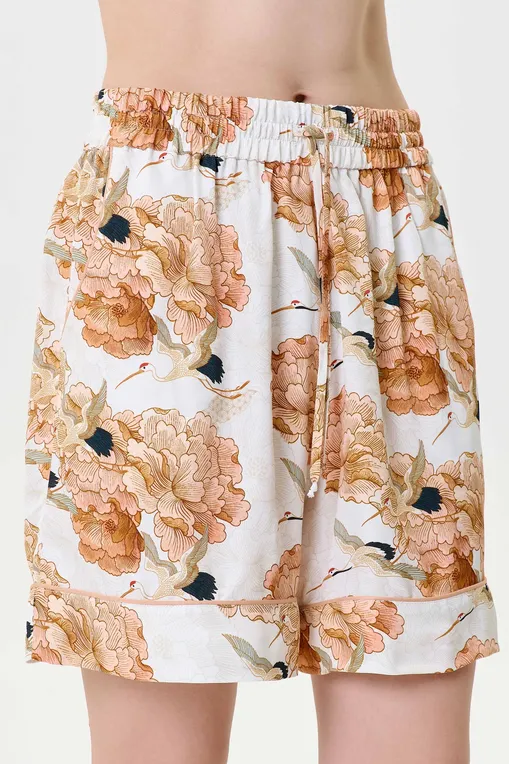 Шорты домашние Petit Pas 101161 beige print