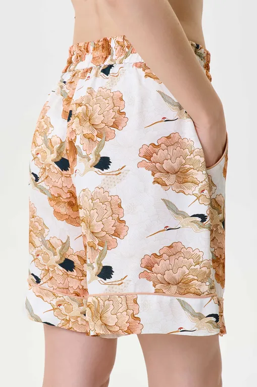 Шорты домашние Petit Pas 101161 beige print