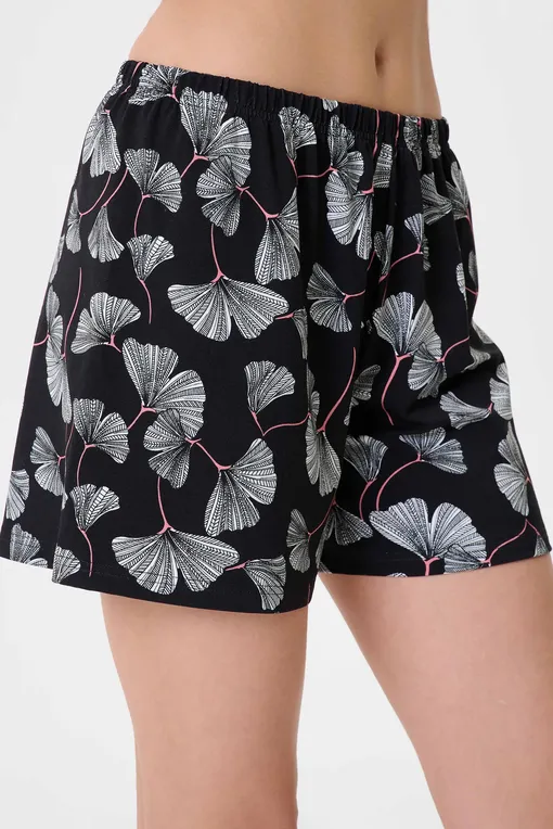 Шорты домашние Petit Pas 101173 black print