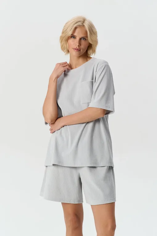 Шорты домашние Petit Pas VEL15 grey