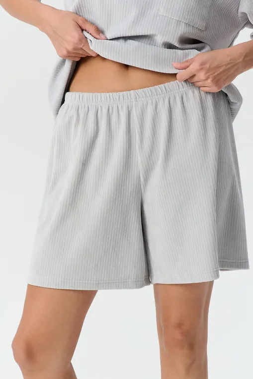 Шорты домашние Petit Pas VEL15 grey