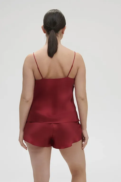 Шорты домашние Simone Perele 15B640 435 Rouge Tango