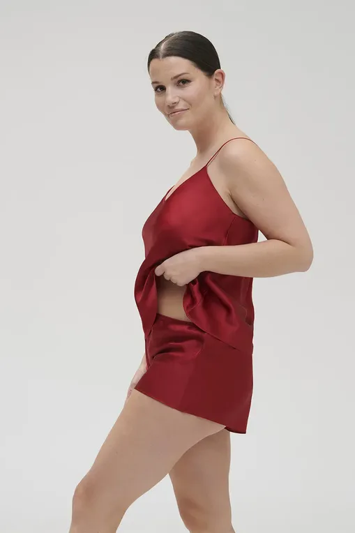 Шорты домашние Simone Perele 15B640 435 Rouge Tango