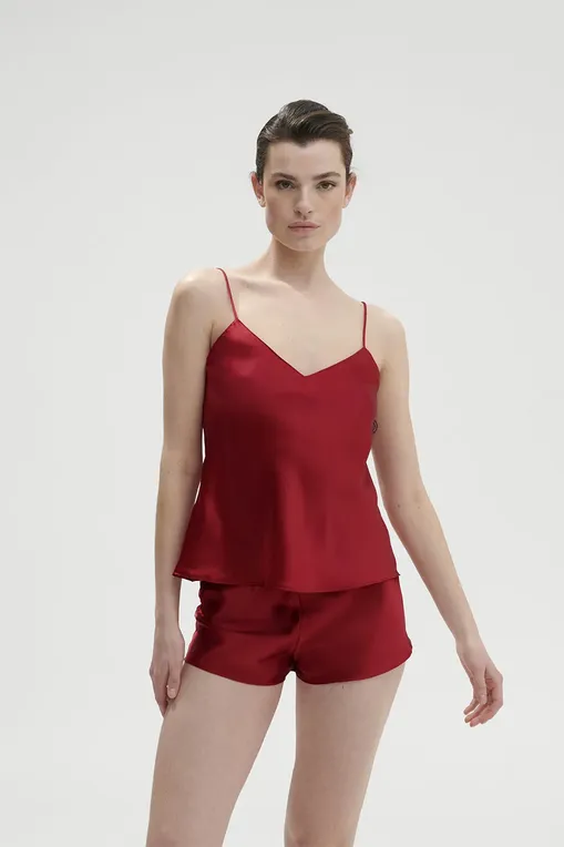 Шорты домашние Simone Perele 15B640 435 Rouge Tango