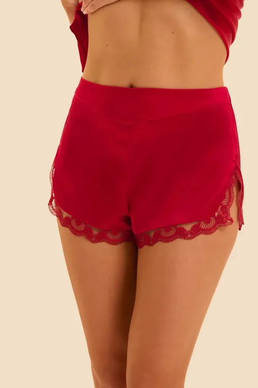 Шорты домашние Simone Perele 1F8640 377 rouge