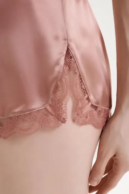 Шорты домашние Simone Perele 1F8640 469 Smokey Pink
