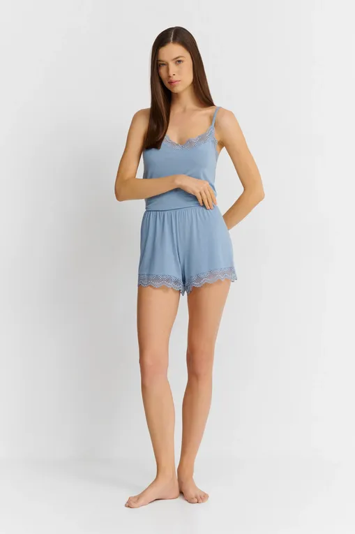 Шорты домашние SKINY 082615 s336 faded denimblue