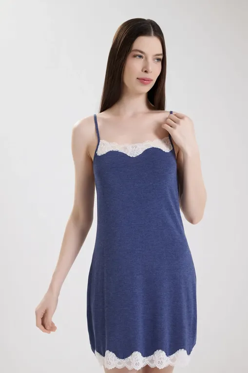 Сорочки Antigel ENA1406 BLEU CHINE NACRE