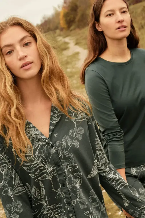 Сорочки Calida 33035 617 deep emerald green