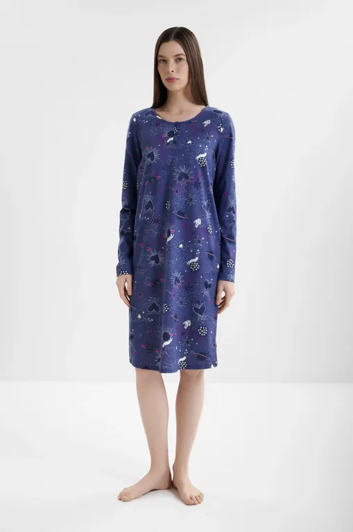 Сорочки Calida 36154 377 cobalt blue