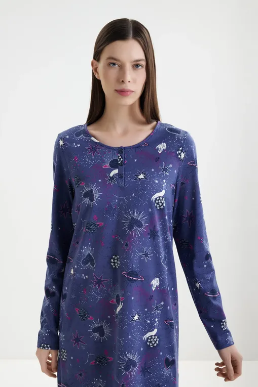 Сорочки Calida 36154 377 cobalt blue