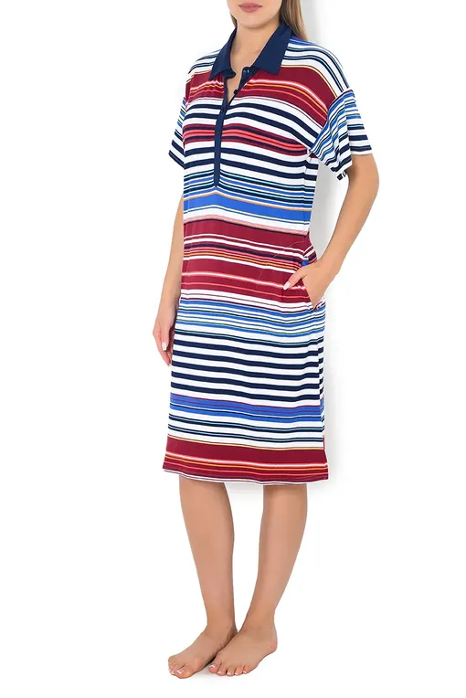 Платья домашние Cote Coton by Oryades 56C1518 87marine