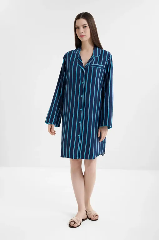 Сорочки CYBERJAMMIES 5025 NAVY PRINTED STRIPE